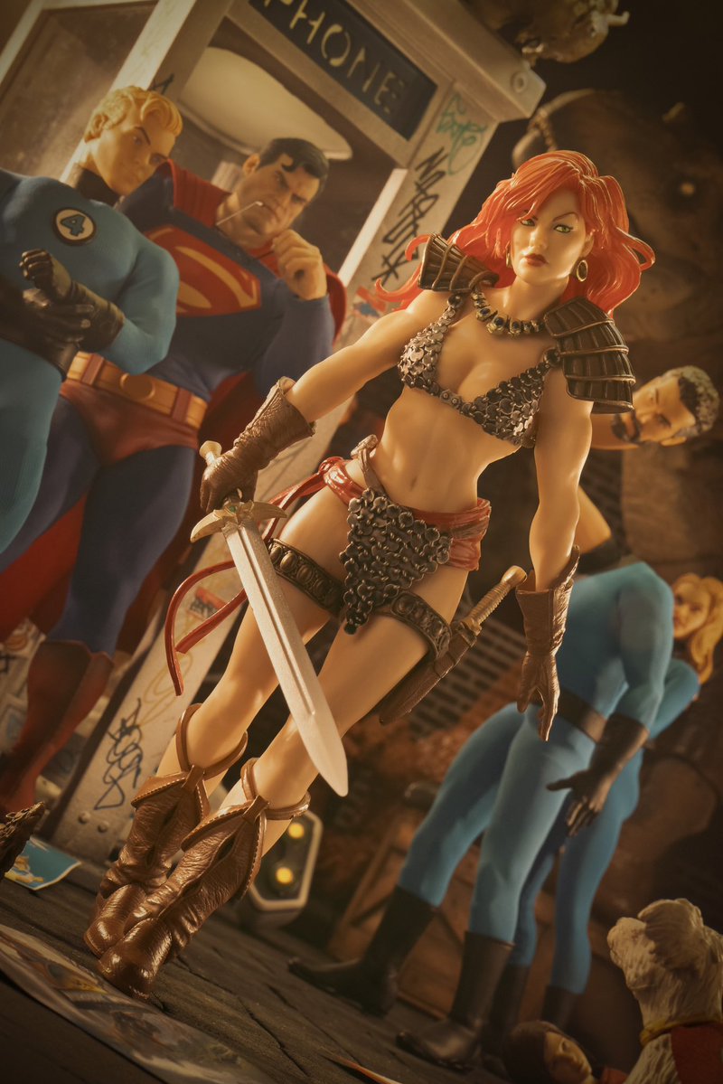 gabal's tweet image. Another contender has entered the arena!!! #redsonja #superman #fantasticfour #jurassicworld @RedSonja @Superman @FantasticFour @JurassicWorld