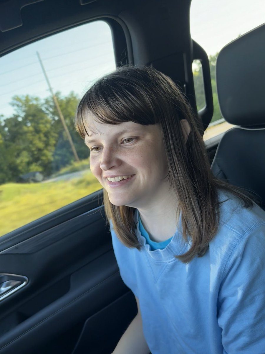 During our drive yesterday, I was talking to Cameron about people “on the spectrum”. She immediately blurts out..”I don’t like Charter, my cable has been out two times in the last week.  They drive me crazy!”  Nothing gets past her!#SaturdayBreakfast #autismawareness