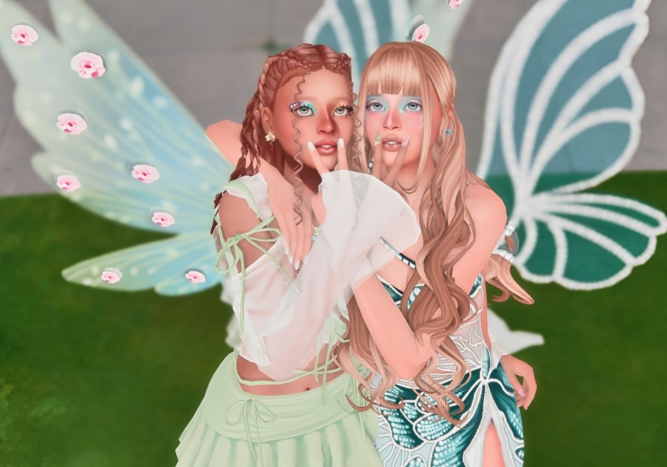 Fairy besties having fun! #ShowUsYourSims #Sims4