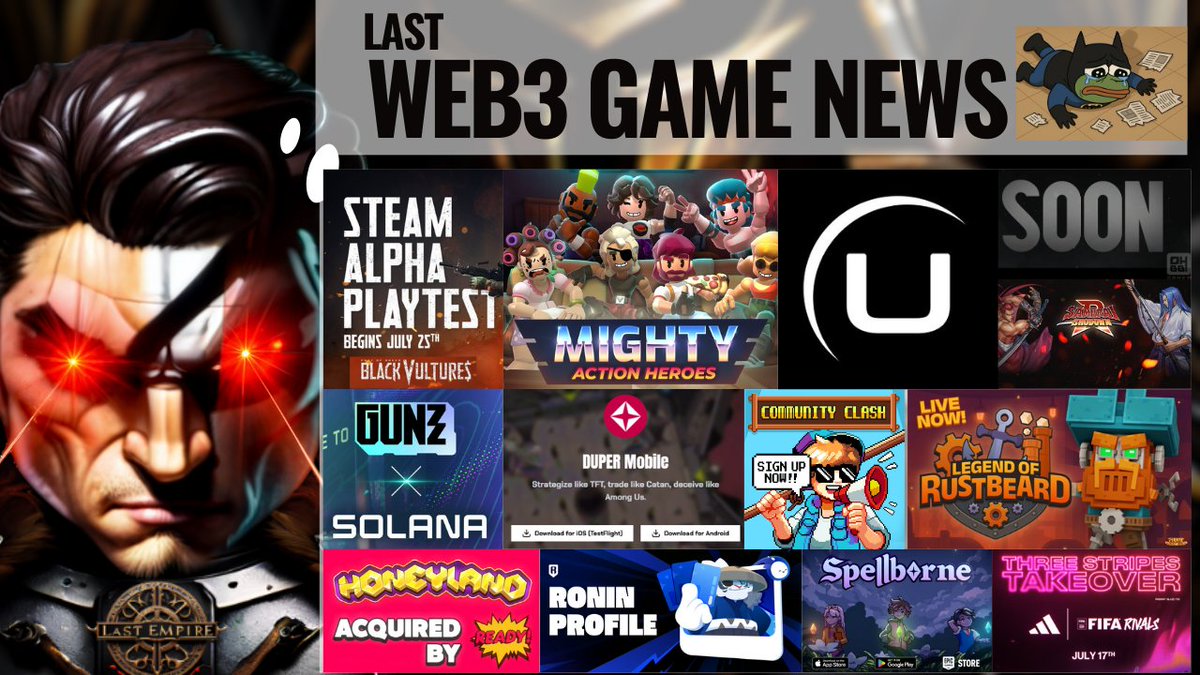 LAST WEB3 GAME NEWS

Web3 oyun sektörü öldü mü? Güncel gelişmeleri, etkinlikleri ve haberleri merak ediyorsan...    

Web3 oyun dünyasındaki önemli haberleri ve gelişmeleri bülten formatında paylaşmaya devam ediyorum!    

Bu tür içeriklerin devamını görmek ister misiniz?