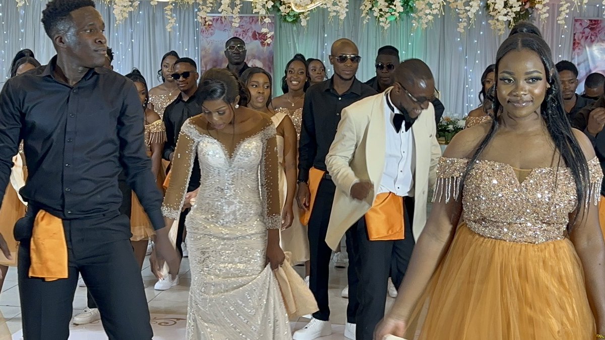 HStvNews's tweet image. We congratulate our Head of production News and Current Affairs @GaddaffiWELLS on his wedding today. Gaddaffi is one of our most hardworking and committed team players. Congratulations and enjoy your marriage.