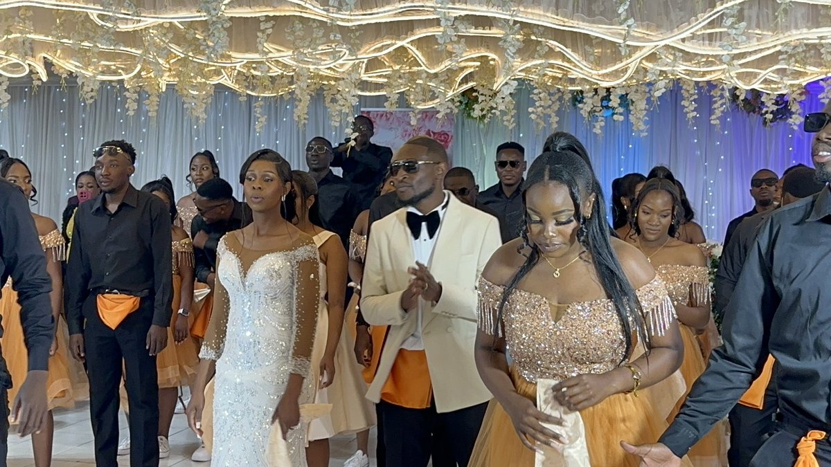HStvNews's tweet image. We congratulate our Head of production News and Current Affairs @GaddaffiWELLS on his wedding today. Gaddaffi is one of our most hardworking and committed team players. Congratulations and enjoy your marriage.