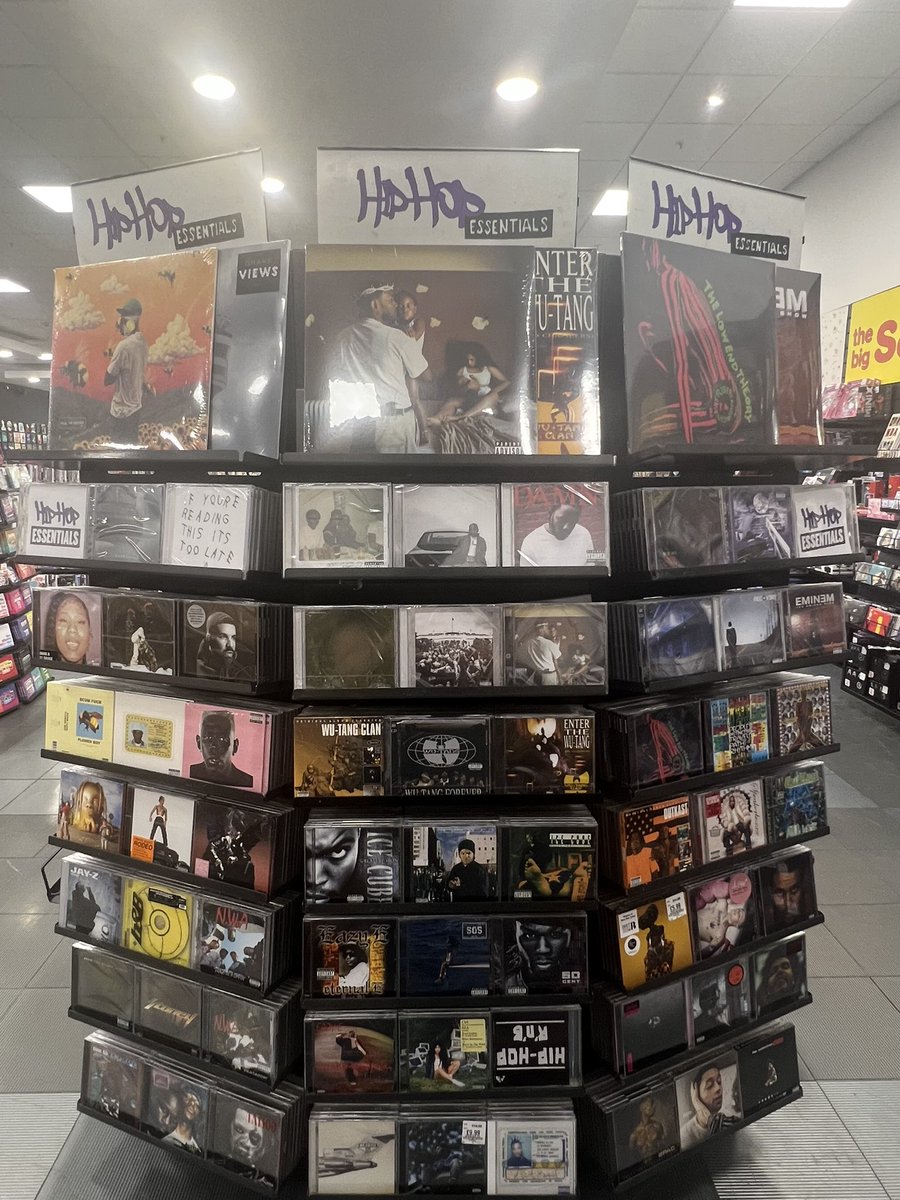 hmvBasingstoke_'s tweet image. 💿Come check out our Hip-Hop essential section!💿 Featuring artists such as, Kendrick Lamar, Lil Peep, Tyler the Creator and many more‼️‼️ #cd #hiphop #essentials