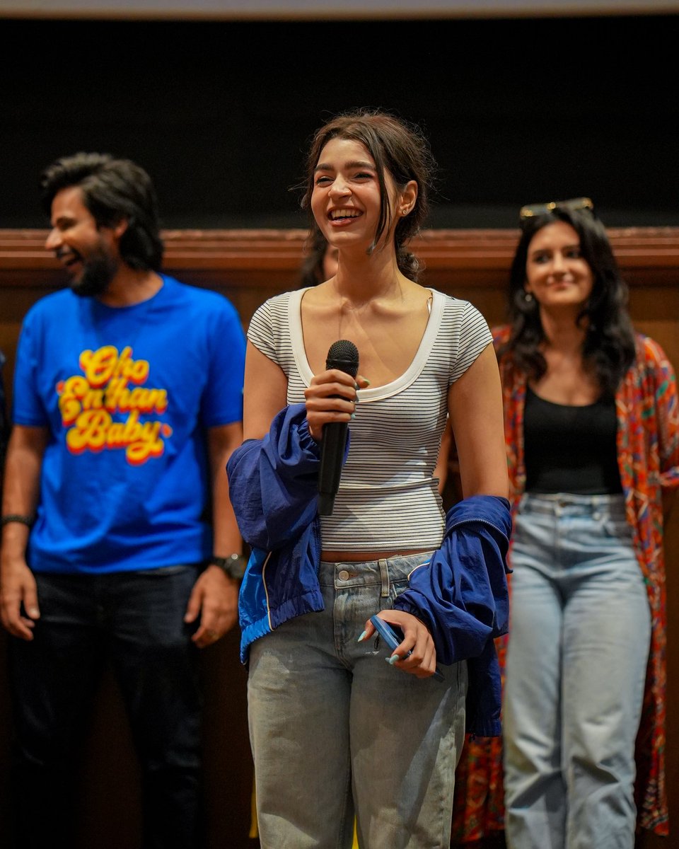 #OhoEndhanBaby team at Broadway!
Sweet chaos, big laughs, and even bigger love—on the big screen 🎆