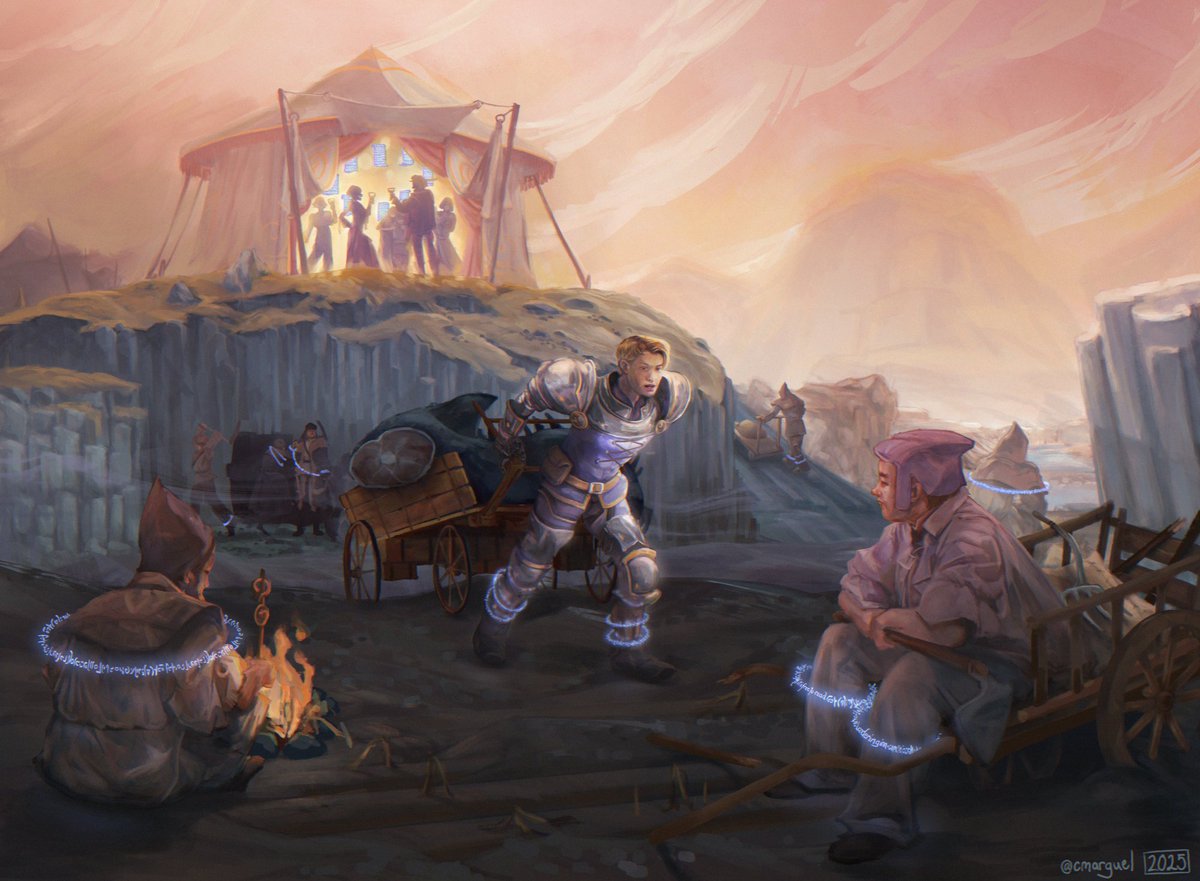 It pains me whenever a well-known reviewer gives up after a few chapters and then makes a video to laugh about how bad it is... I have much longer thoughts, but all I can say in 280 chars is that I hope in some small way, my art can help prove it's actually very good.