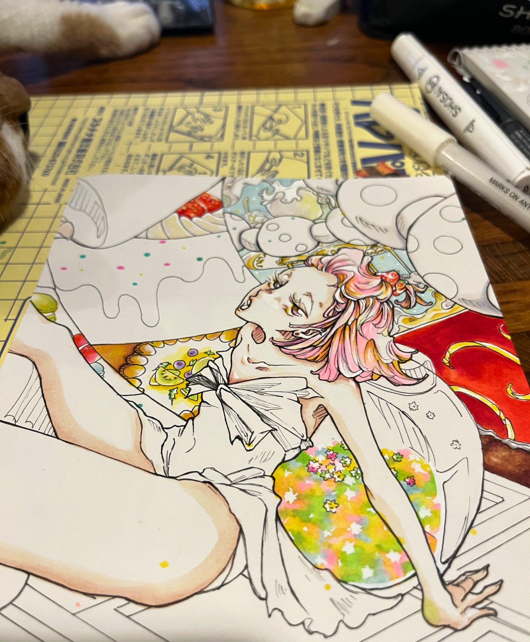 け*い様 オリジナル手描きアナログイラスト 33 け*い様 オリジナル手描きアナログイラスト 33