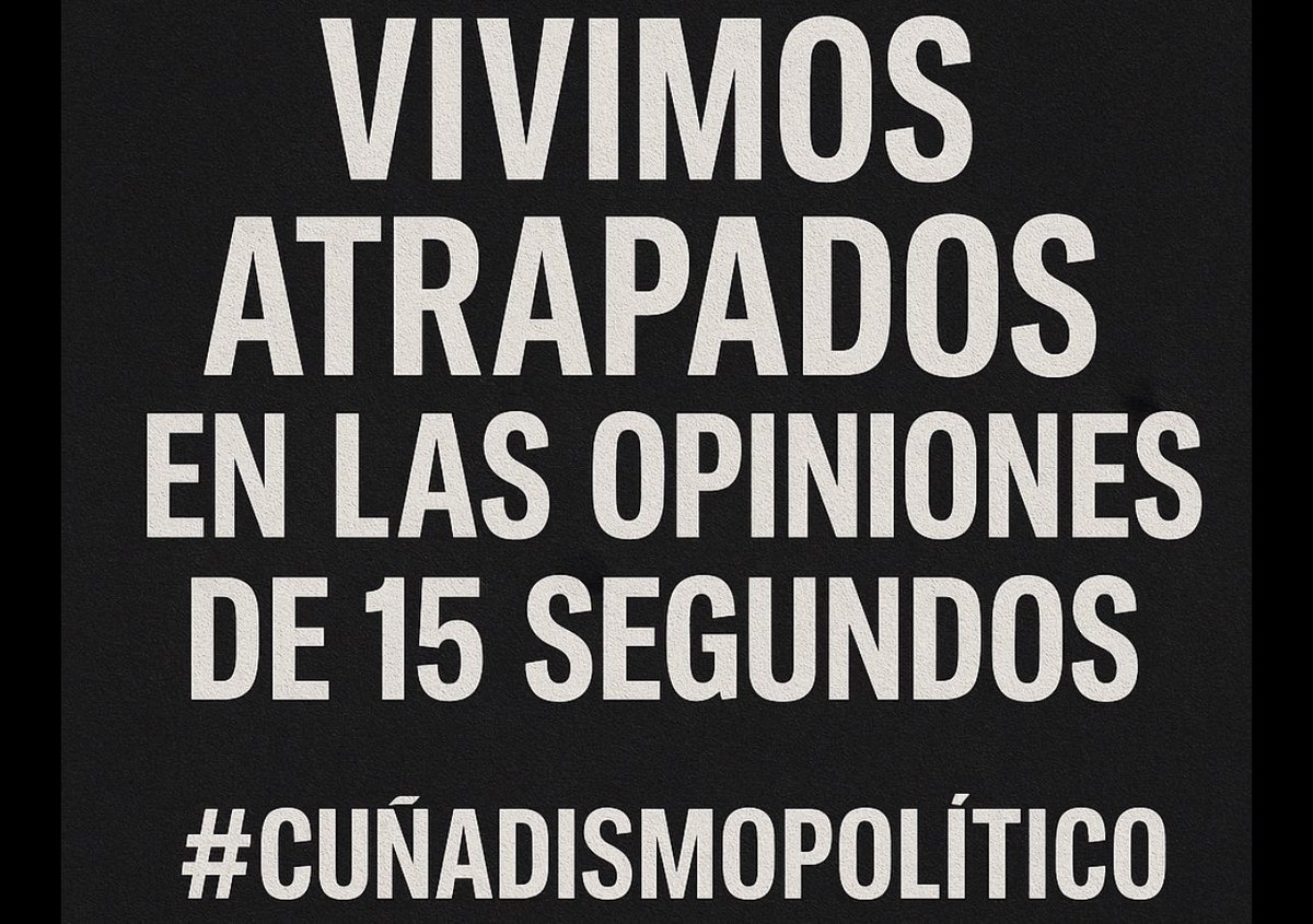 Vivimos atrapados en las opiniones de 15 segundos ⏰🧠📣

El cuñadismo político ha colonizado el debate: todo es blanco o negro.
Pero la #politica bien hecha -la de verdad- ocurre en los matices.

En #Tenerife se discuten temas de enorme complejidad:
☑️ lo bueno y lo no tan bueno