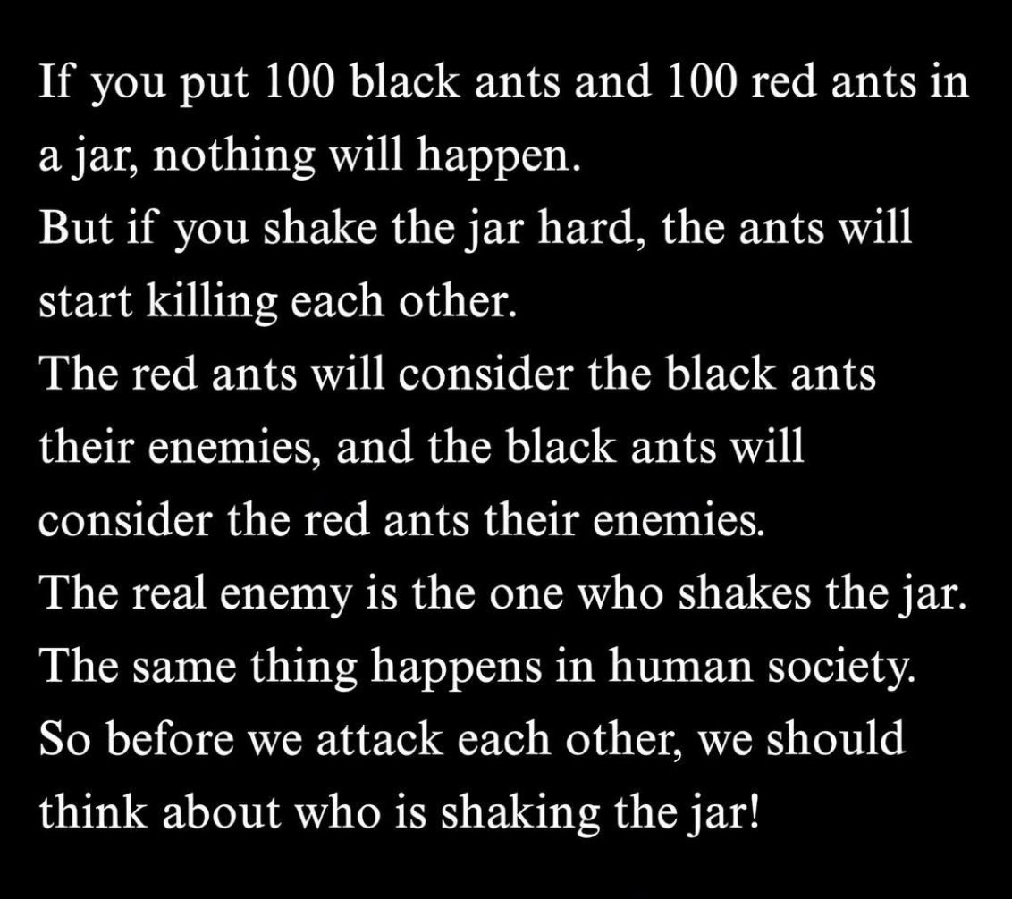 AnnieForTruth's tweet image. Guess who is shaking the jar?