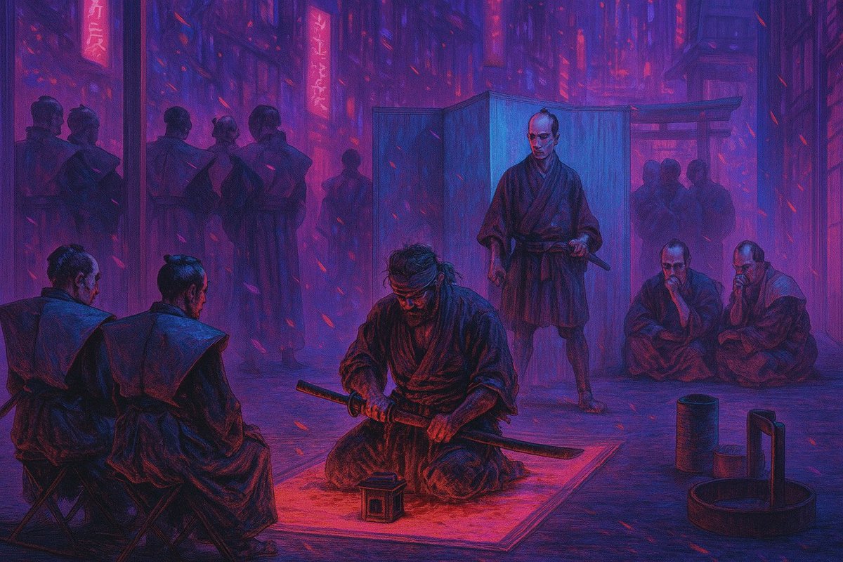 kenseionkatana's tweet image. True warriors choose honor over life.
When defeated, they commit seppuku - a final act of courage to preserve dignity.
Embrace the fear. Sharpen your blade. The greatest battle is yet to come.
Choose your lord. Fight with conviction. Die with honor - or live forever in…
