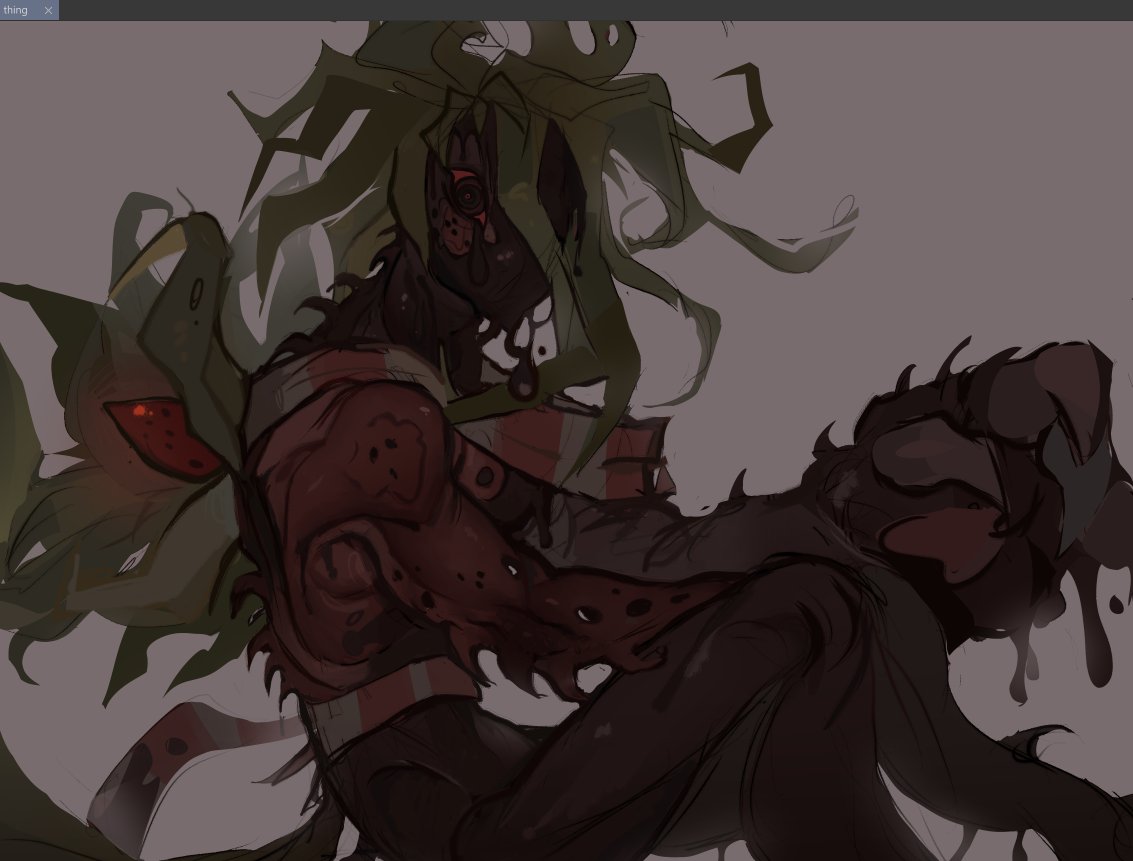 silly question i always wanted to ask what do you guys like about my art? have a twisted sprout wip throws it directly at ur head
