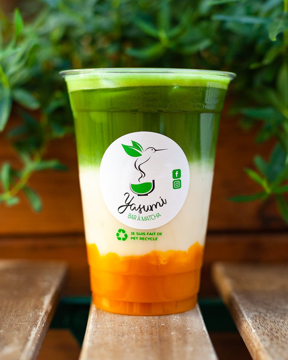 YasumiMatcha's tweet photo. Quand vous allez goûter notre nouveauté, faudra pas dire BIP.

Purée d'Abricot-Mangue, Lait, Matcha Premium 🍵 🥭

Fooorce https://t.co/4hT3DhJqbW