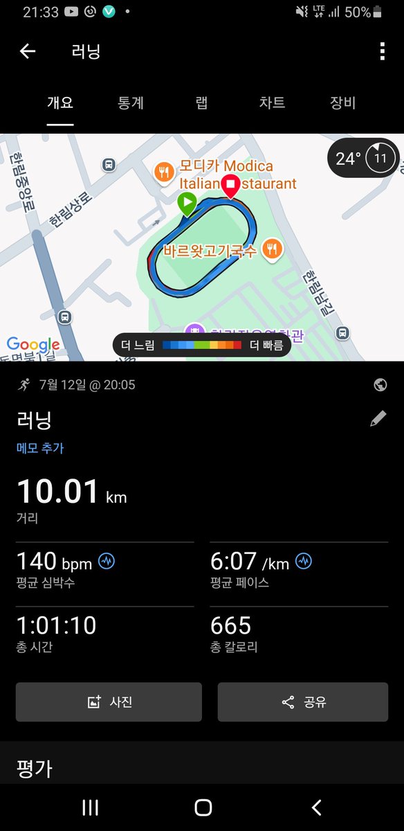 a01030603196's tweet image. I'm running for Elon Musk's health.
날짜ㅡ2025년 7월 12일 토요일
장소ㅡ제주시 한림종합운동장
달린시간 ㅡ01시간 01분
달린거리 ㅡ10,000미터(25바퀴)
계단운동ㅡ1,000미터(00시간 18분)
운동가려고 밖에 나오니 애매하게 비가 온다. 그래도 달릴만 한거 같아서 운동장에 왔는데 바닥은 젖어…
