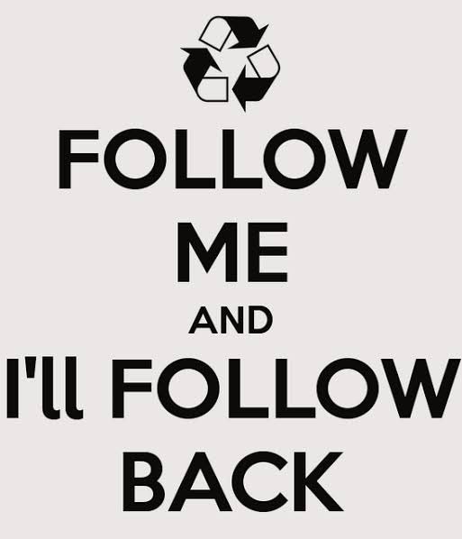 And I will follow back immediately. 
Active!😎🚀
