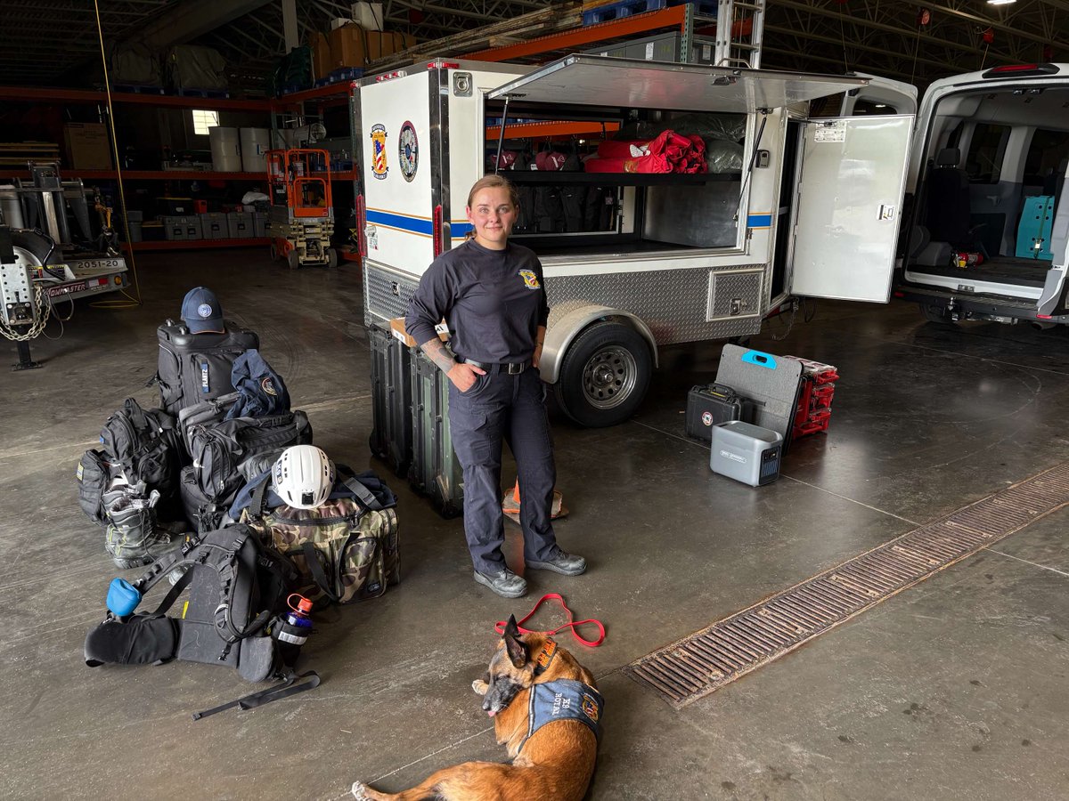 MnDPS_DPS's tweet image. Minnesota Task Force 1 is headed to central Texas to assist after devastating floods. The team of five rescuers and two K-9s is equipped for 24-hour operations in disaster zones with little or no infrastructure. Our thoughts are with all those affected.