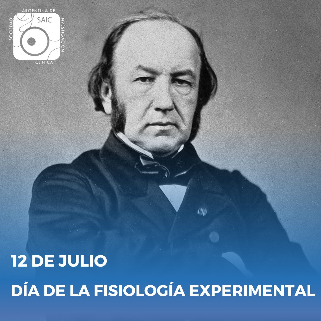 El 12 de julio, se celebra el Día Mundial de la Fisiología Experimental, en honor al nacimiento de Claude Bernard, considerado el padre de esta disciplina.