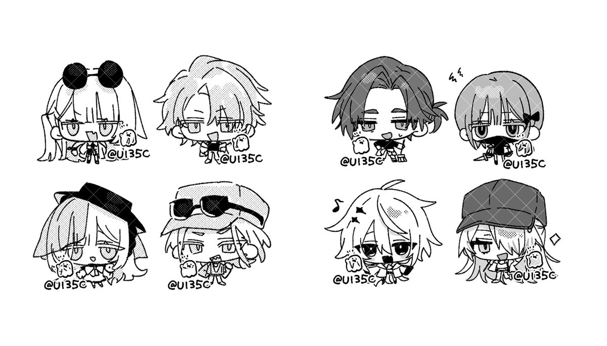 U135C's tweet image. いろんならくがき