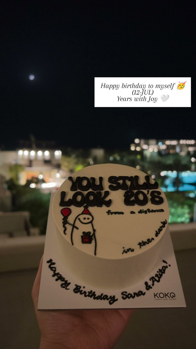 Happiest Birthday to myself 🥳🎈