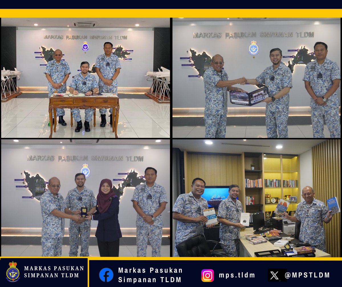 12 Jul - Sempena Sambutan Hari Ulang Tahun PSSTLDM hari ini, YBhg Laksma Azhar bin Adam telah menerima kunjungan hormat daripada Kept (K) Prof Datuk Ts. Dr. Shahrin PSSTLDM bagi membincangkan potensi kerjasama strategik antara agensi kerajaan. 

facebook.com/share/1Ao6yLQb…