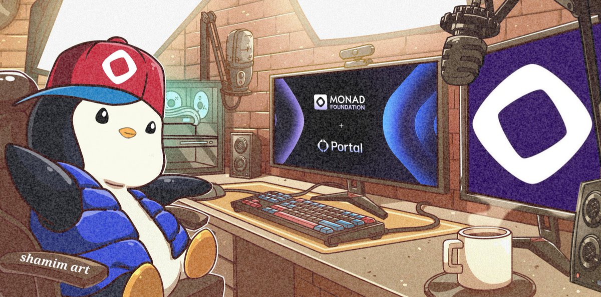 Portal + Monad = stablecoin payments for everyone💜
<a href="/monad_xyz/">Monad ⨀</a> X <a href="/portal_hq/">Portal</a>