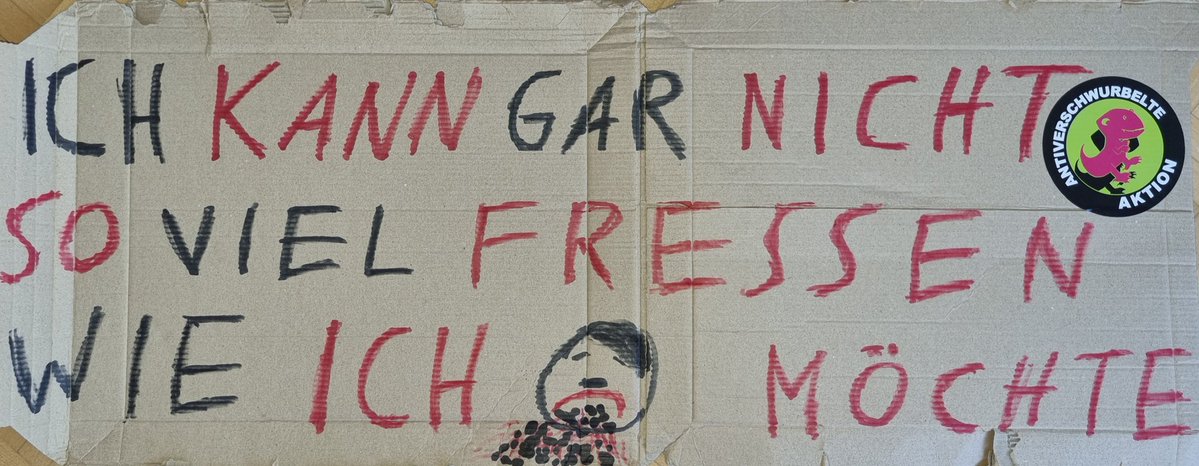 thenmakeachange's tweet image. #Deutschland halt's Maul!
#antiverschwurbelteaktion gg rumopfernde Verschwörungsgläubige #Freiburg
200 Sektenmitglieder, für alles Anordnungen:
Vorgefertigte Schilder, Parolen d Vorbeter*, Einordnen in Blöcke, Verhaltenshinweise Kritik zu ignorieren
#antisemitismus #Querdenker
