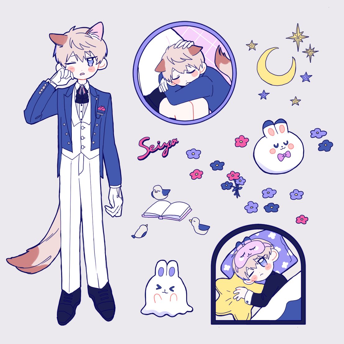 mmm_s1O's tweet image. セイヤ✨🌟🐈🐰

 #恋と深空二次創作