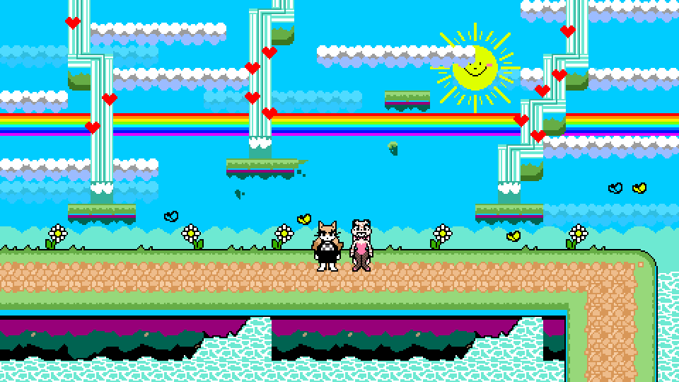 FuzzWool's tweet image. Magic Trickery! 🐇🐇🐇🐇 A Hearts world mock -- enroute to the beach!
#gamedev #GodotEngine #godot #indiegames #screenshotsaturday