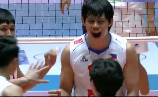 volleytrails's tweet image. Panalo! 🇵🇭💪
The Philippines secured their second win (2-1) after defeating 🇰🇭 Cambodia (0-3) in a hard-fought five-set match: 25-21, 25-27, 32-30, 23-25, 15-8.
#SEAVLeague #volleyball #AlasPilipinas