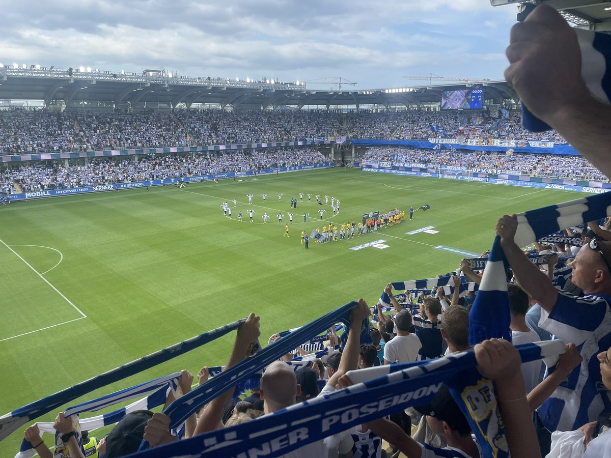 Prøve litt Västderby🤙 IFK Göteborg - Elfsborg #groundhopping