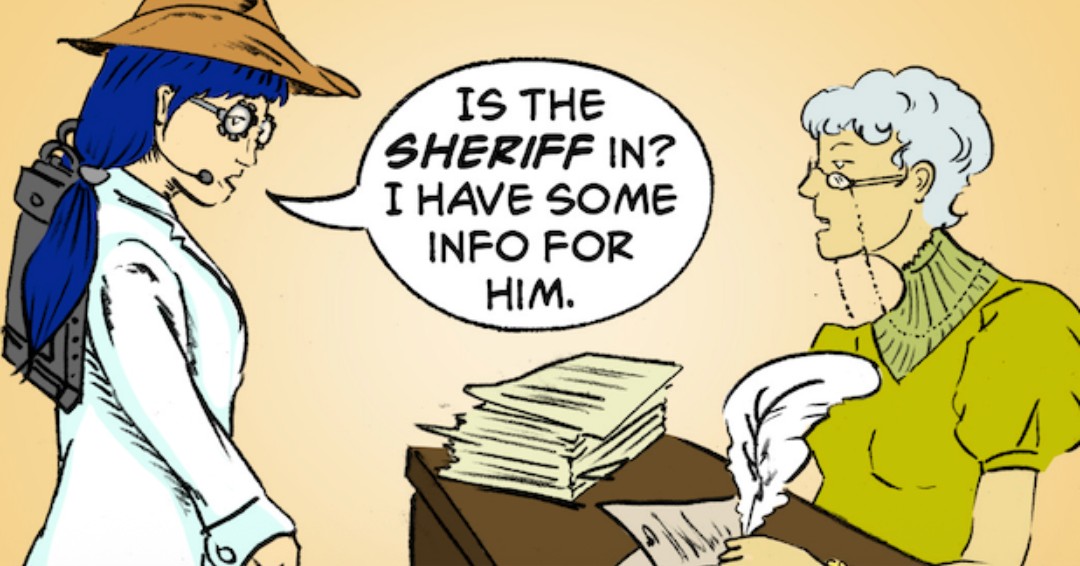 👀 A wanted poster. A bell over the door. "I have some info to share."

READ MORE HERE: rfj.tips/CuYxbi

📍Stop by #BlackHat2025 booth 4157 — we’re ready to talk.

#RewardsForJustice #CyberThreats #BlackHat #defcon33 #ComicDrop