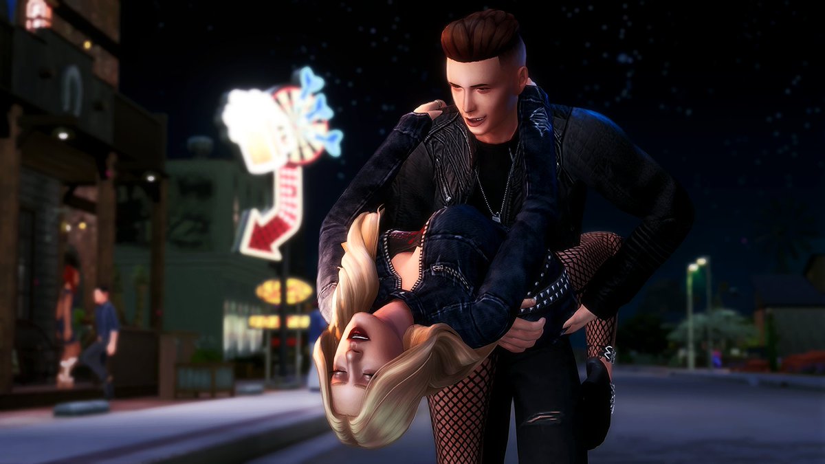 🎶𝘏𝘦𝘳𝘦 𝘐 𝘢𝘮  
𝘙𝘰𝘤𝘬 𝘺𝘰𝘶 𝘭𝘪𝘬𝘦 𝘢 𝘩𝘶𝘳𝘳𝘪𝘤𝘢𝘯𝘦 
𝘈𝘳𝘦 𝘺𝘰𝘶 𝘳𝘦𝘢𝘥𝘺, 𝘣𝘢𝘣𝘺?🎶 

 #TheSims4