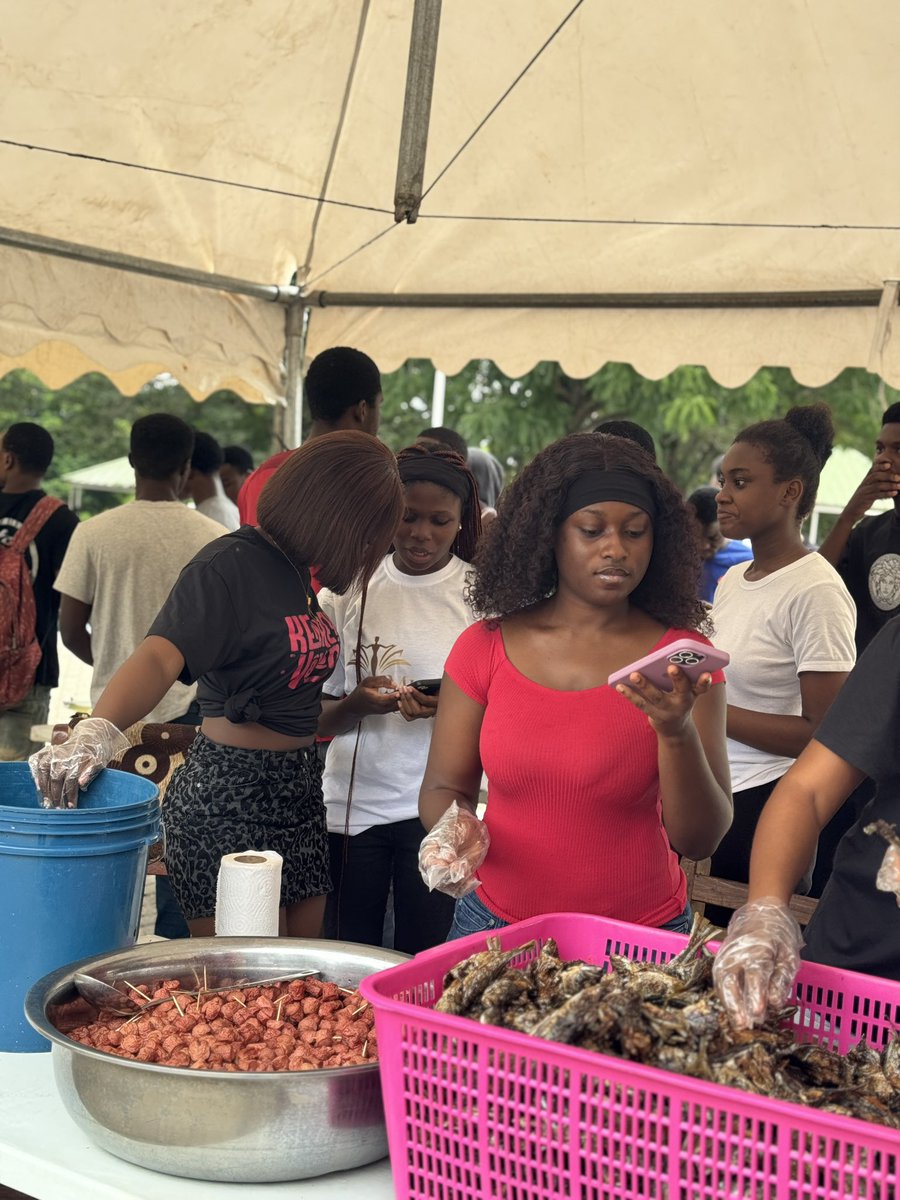 knustgazette's tweet photo. ‼️KENKEY PARTY ‼️

The Kenkey Party is ON at Parade Grounds.Come out of your hostels and halls hungry, leave  happily statisfied with vibes, laughter, and food like never before.Let the kenkey rain @kenkey_haven