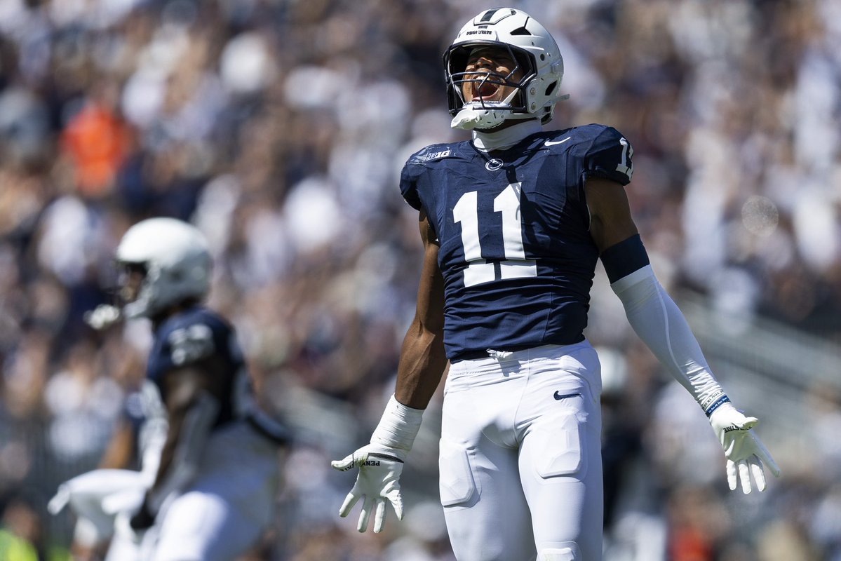3โญ๏ธ Djidjou Bah ๐ฌ๐ณ (@9ninezer0) on Twitter photo After a great conversation with <a href="/DBarnes_18/">Deion Barnes</a> I am blessed to receive an offer from Penn State University๐ตโช๏ธ. #alhamdulilah #WeAre <a href="/PennStateFball/">Penn State Football</a> <a href="/coachjfranklin/">James Franklin</a> <a href="/CoachJaxDL/">Andrew "AJ"Jackson</a> <a href="/iamcoachgene/">Gene Robinson III</a> <a href="/AllenTrieu/">Allen Trieu</a> <a href="/adamgorney/">Adam Gorney</a> <a href="/SWiltfong_/">Steve Wiltfong</a> <a href="/CSmithScout/">Chris Smith</a> <a href="/AllenTrieu/">Allen Trieu</a> After a great conversation with <a href="/DBarnes_18/">Deion Barnes</a> I am blessed to receive an offer from Penn State University๐ตโช๏ธ. #alhamdulilah #WeAre <a href="/PennStateFball/">Penn State Football</a> <a href="/coachjfranklin/">James Franklin</a> <a href="/CoachJaxDL/">Andrew "AJ"Jackson</a> <a href="/iamcoachgene/">Gene Robinson III</a> <a href="/AllenTrieu/">Allen Trieu</a> <a href="/adamgorney/">Adam Gorney</a> <a href="/SWiltfong_/">Steve Wiltfong</a> <a href="/CSmithScout/">Chris Smith</a> <a href="/AllenTrieu/">Allen Trieu</a>