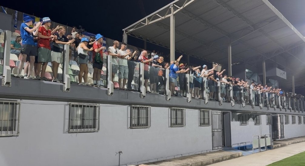DevineDaj's tweet image. Proud to have supported 130+ @HaverfordwestFC fans in Malta for our UEFL fixture 🇲🇹
• Organised official Fan Meet
• Set up dedicated comms channel
• Liaised with Floriana FC
• Built strong ties with home Club
A rewarding first experience as SLO. Looking forward to the future