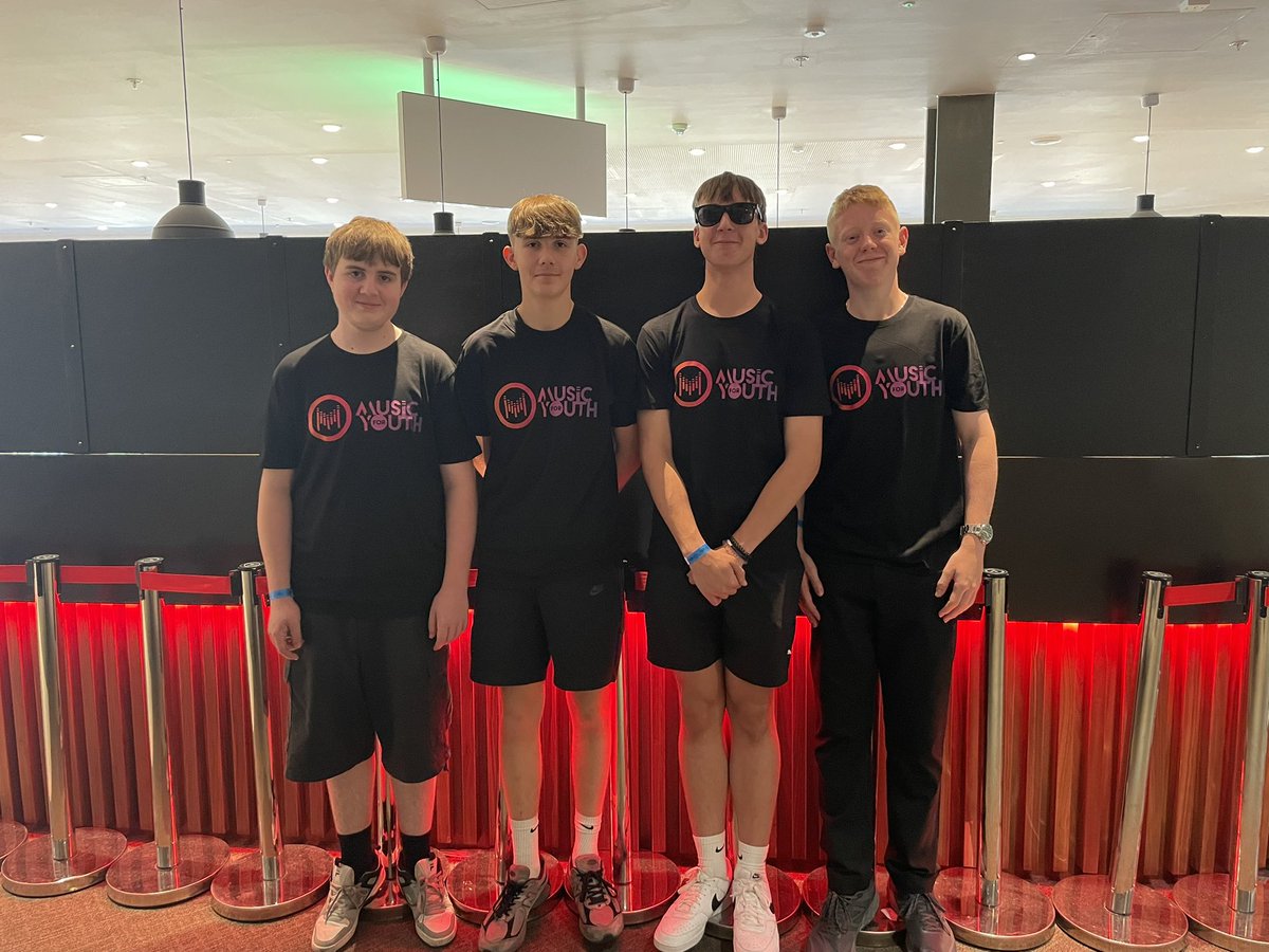 Almost time for our performance in Birmingham <a href="/musicforyouth/">Music for Youth</a> <a href="/caerffilimusic/">Caerphilly Music Service</a> <a href="/IslwynHigh/">Islwyn High School</a> excited!! 🎶