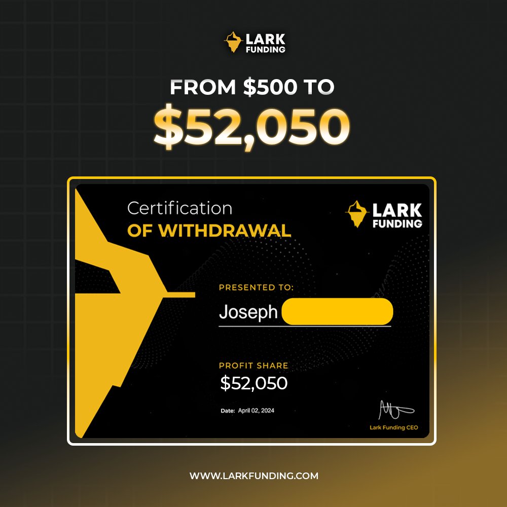 Who's the greatest?

Joe is.

He earned over $50,000 in rewards with us across multiple payouts and accounts.

What's stopping you from doing the same?