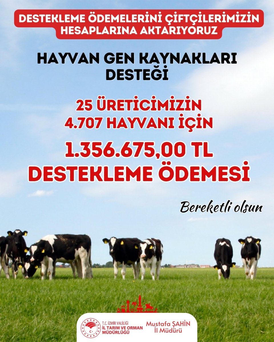#DesteklemeÖdemeleri
#BereketliOlsun