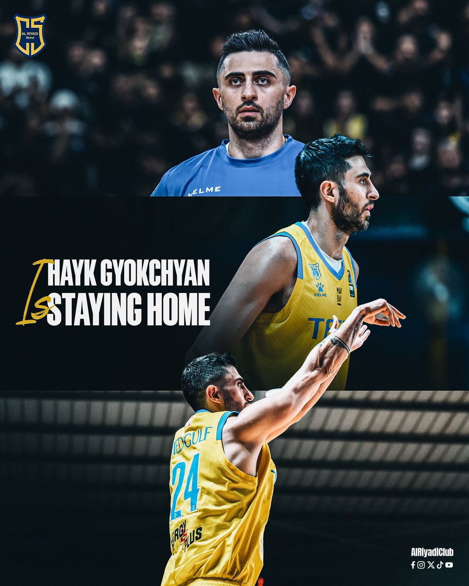 Hayk Gyokchyan is officially staying home ✨

#AlRiyadiClub