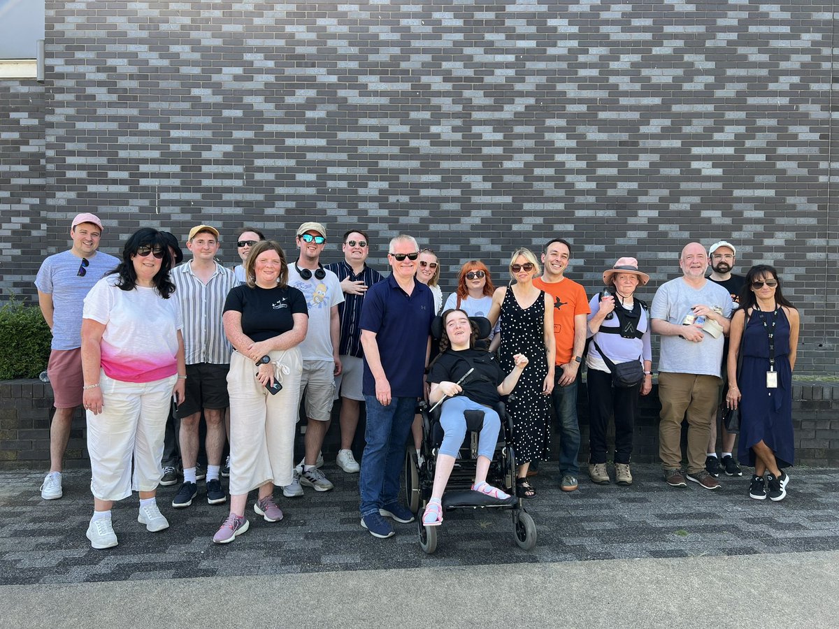 Conversation Street Podcast (@conversationstr) on Twitter photo We made it! Thank you so much to everyone who came along on our Walk For Webster, and for anyone who couldn’t come along but donated - £1195 raised for <a href="/DementiaUK/">Dementia UK</a>! And we even had a welcome when we arrived in Media City from Georgia Taylor! ❤️ We made it! Thank you so much to everyone who came along on our Walk For Webster, and for anyone who couldn’t come along but donated - £1195 raised for <a href="/DementiaUK/">Dementia UK</a>! And we even had a welcome when we arrived in Media City from Georgia Taylor! ❤️