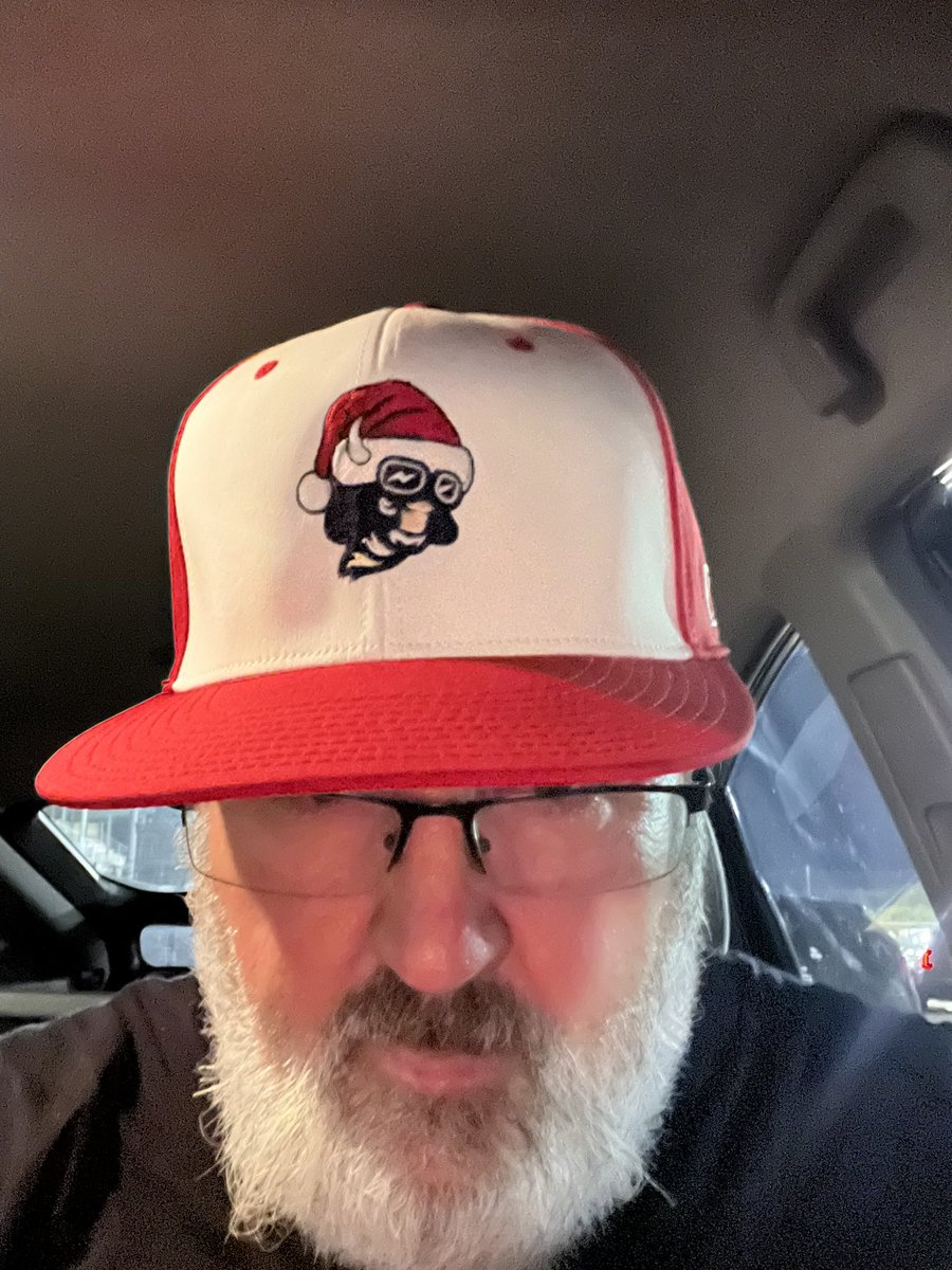 TBMccutchen's tweet image. Game 68 - Christmas in July - Piney Woods v @ABIFlyingBison did not disappoint. Mom finally came out, team sold (very limited supply) Christmas themed caps and Mr. Berry is one of our biggest fans (probably more loyal than me!) + a big win! Great night at the yard! #Road2Wrigley
