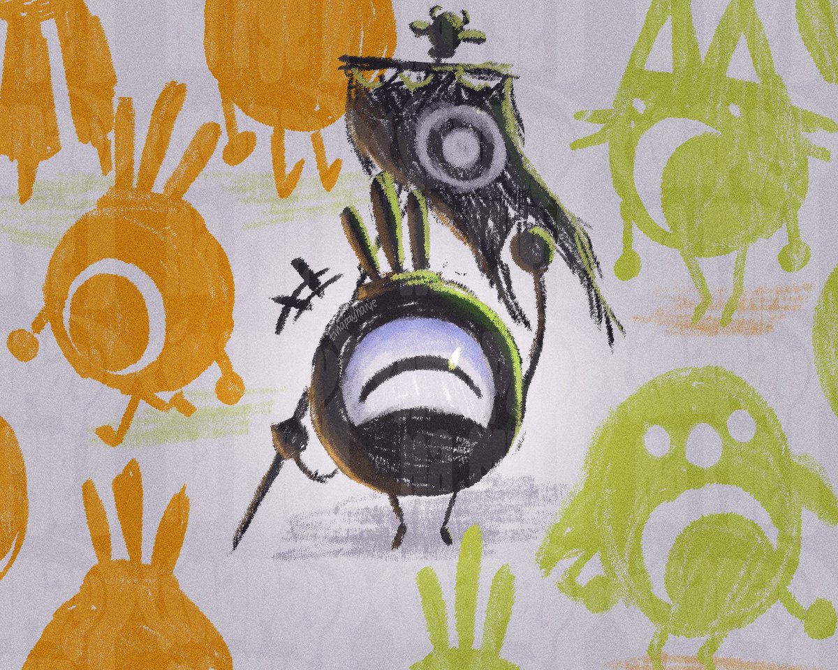 "Welcome back, Almighty!"

#Patapon #パタポン