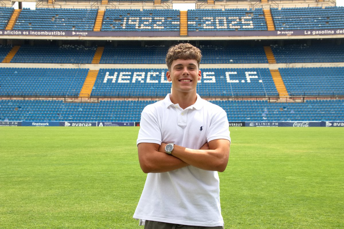 🚨 𝗢𝗙𝗜𝗖𝗜𝗔𝗟

🛡️ 𝗣𝗮𝗯𝗹𝗼 𝗟𝗼𝘇𝗮𝗻𝗼 nuevo refuerzo para la defensa del Juvenil A del Hércules CF

📎 herculesdealicantecf.com/pablo-lozano-n…

💙 #MachoHércules 🤍