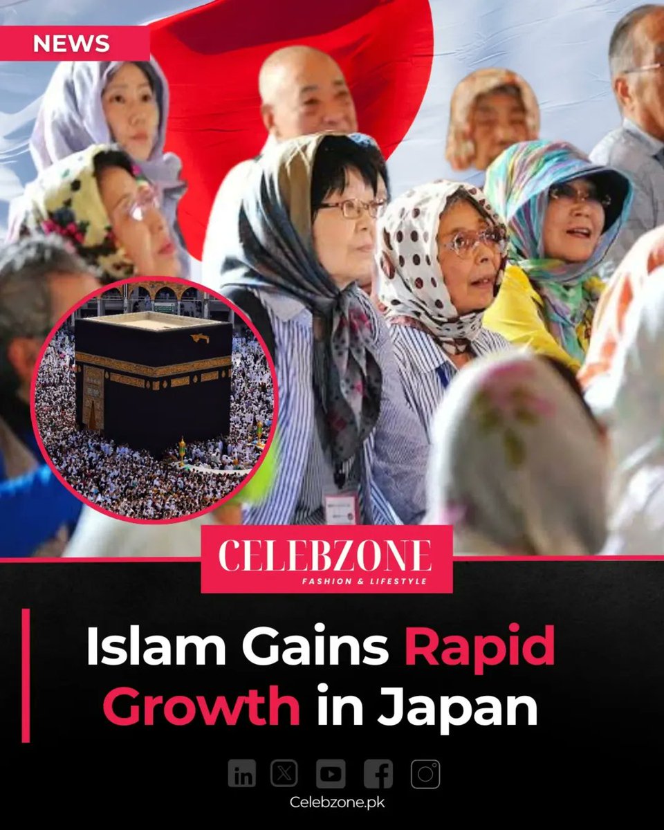 Islam is the fastest growing religion in Japan.