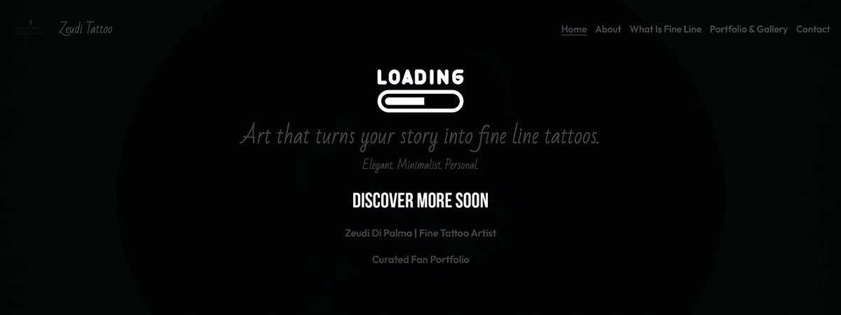 🌟 Loading: new space for fine lines...

Um novo site está chegando - elegante, minimalista, pessoal.

Stay tuned!
#zeudiners #zeuditattoo #zdptattoo #FineLineTattoo