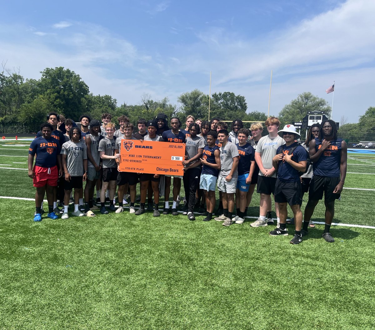 Willowbrook Football (@wbfootball) on Twitter photo Huge Thank You to <a href="/Silva321FUTP60/">Gustavo Silva</a> Lenny Smith, Coach Lynch, <a href="/nikefootball/">Nike Football</a> & <a href="/BearsOutreach/">Chicago Bears</a> for putting such a meaningful and memorable 11-On event for our athletes! Warriors finish 5th overall with two teams competing in the 7 on 7 competition earning records of 4-2 & 3-1! MtC Huge Thank You to <a href="/Silva321FUTP60/">Gustavo Silva</a> Lenny Smith, Coach Lynch, <a href="/nikefootball/">Nike Football</a> & <a href="/BearsOutreach/">Chicago Bears</a> for putting such a meaningful and memorable 11-On event for our athletes! Warriors finish 5th overall with two teams competing in the 7 on 7 competition earning records of 4-2 & 3-1! MtC