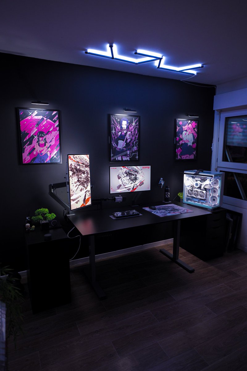 nexstayy's tweet image. My new setup is so sexy 🤟🏾#setup #techtok #desksetup