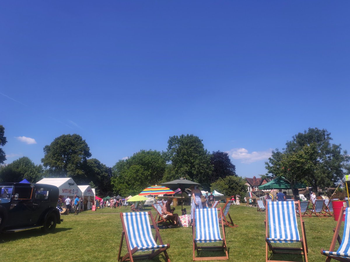 An amazing mellow atmosphere <a href="/V4VCardiff/">Vintage For Victory 2026</a> again this year. Not sure how Marcel does it!