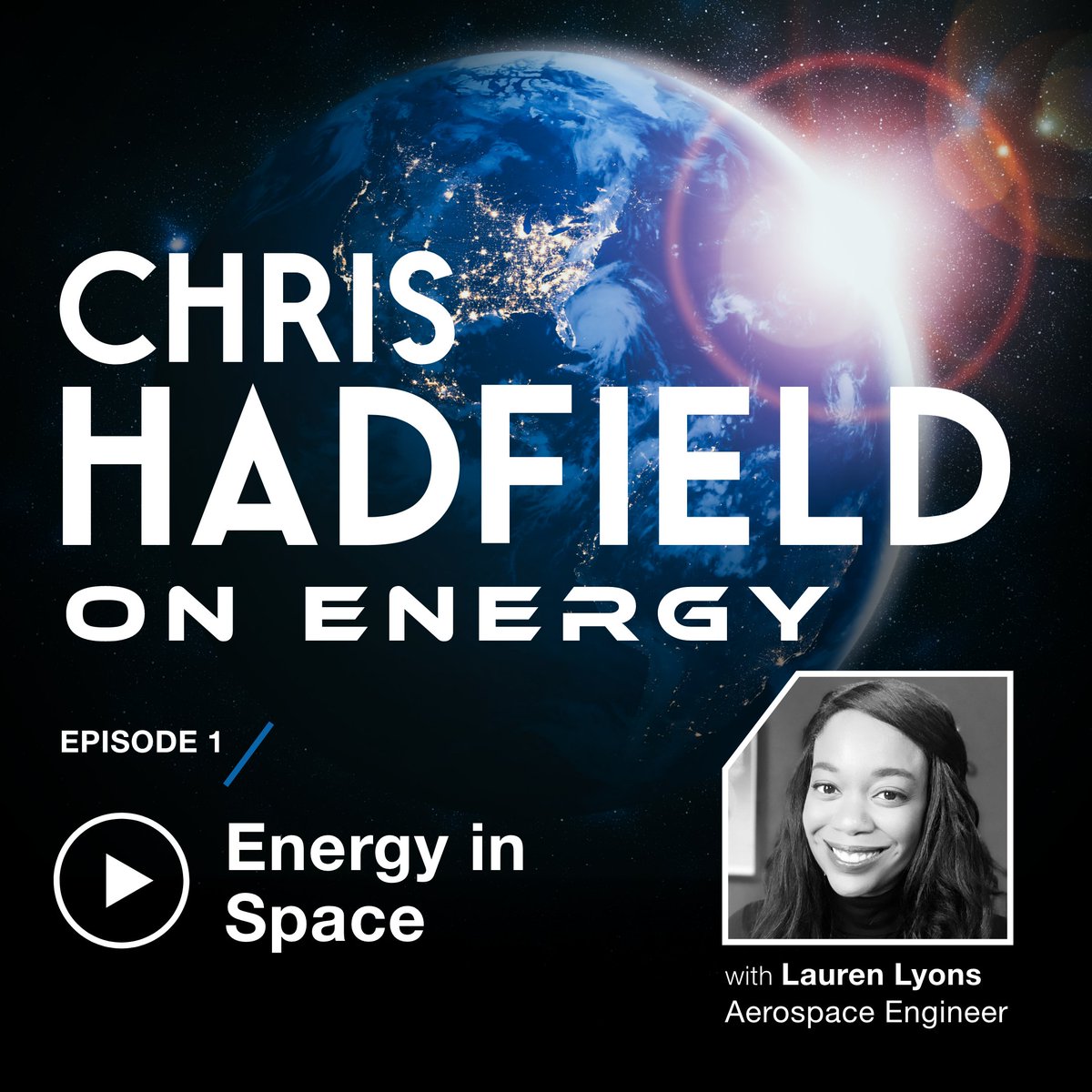 Cmdr_Hadfield's tweet image. Energy is so key to life that I made a 6-part podcast, getting great reviews:
"such a refreshing and inspiring way to explore the future of energy. I love how it blends science, storytelling & a call to action."
Listen: pod.link/1823300852
Watch: youtu.be/pLl5zUe1lBg?fe…