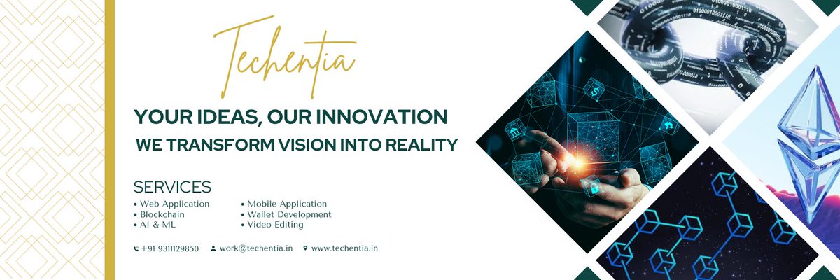 CryptholicCoder's tweet image. Day 8 of #BuildingInPublic

Unveiling our first @Techentia banner - visual identity leveled up⚡️

#TechentiaBuidls #web3studio #Solana #blockchain