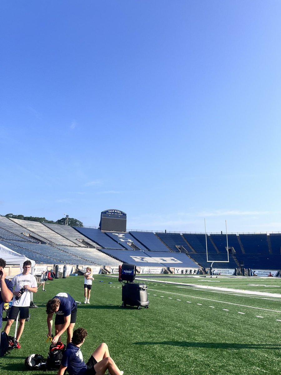 Harrison Souza (@harrisonsouza_5) on Twitter photo Got to learn and compete at Yale’s Eli Football Camp. Worked in some great drills put together by the Yale coaching staff. <a href="/yalefootball/">Yale Football</a> <a href="/coachjjanderson/">Jay Anderson</a> #classof27 Got to learn and compete at Yale’s Eli Football Camp. Worked in some great drills put together by the Yale coaching staff. <a href="/yalefootball/">Yale Football</a> <a href="/coachjjanderson/">Jay Anderson</a> #classof27