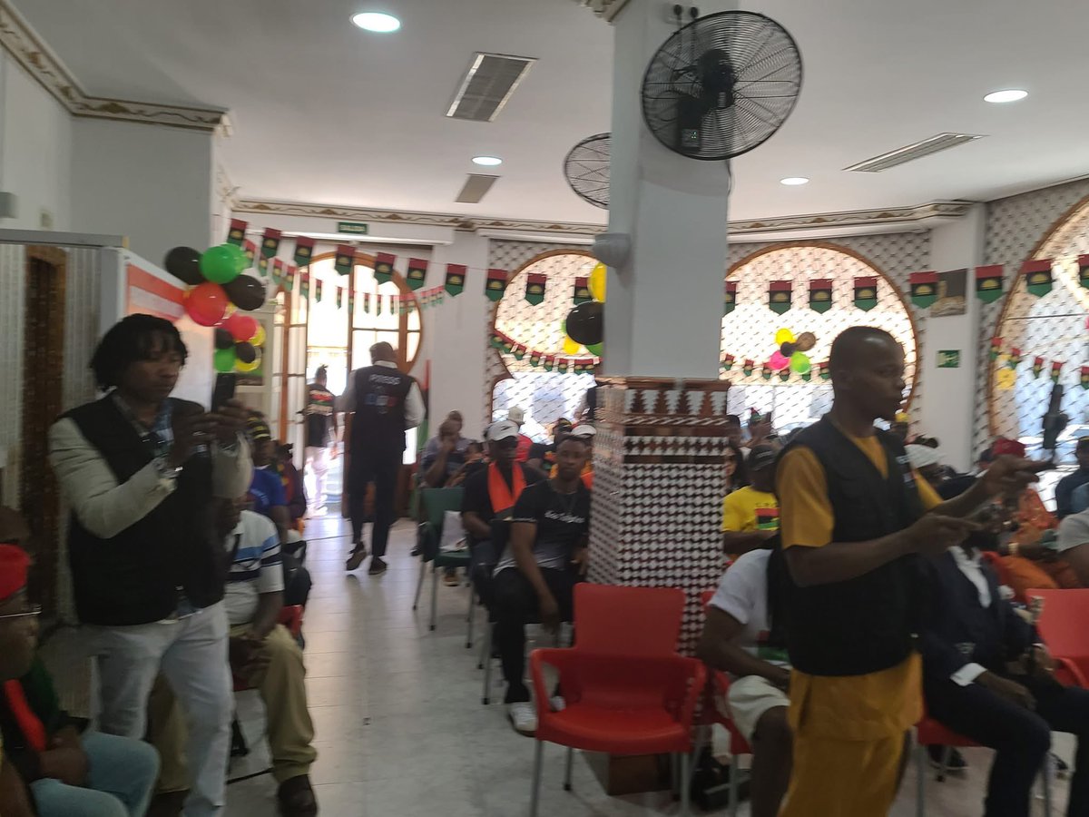 Cross section of delegates at the opening of IPOB Malaga Liason Office today 12/07/2025.